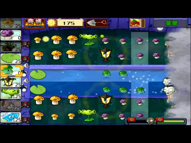 风焰袭来【植物大战僵尸西游版】三只猫尾草就够了